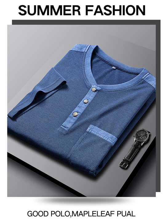 Camisa Slim Fit de Manga Corta para Hombre - Estilo Verano - Image 11
