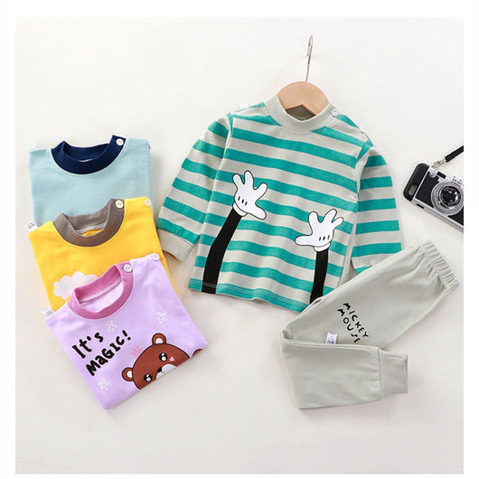 Conjunto de Ropa Interior Infantil Algodón Primavera Otoño - Image 30