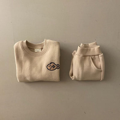 Conjunto de Abrigo Infantil Grueso: Suéter y Pantalón Térmico - Image 15