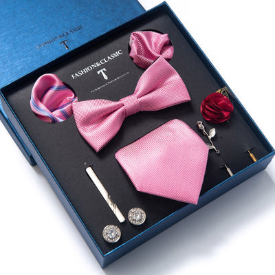 Conjunto de 8 Piezas de Corbatas para Traje Formal de Hombre - Image 30