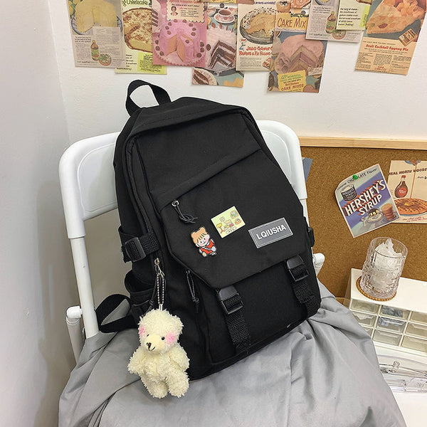 Mochila Escolar de Gran Capacidad para Secundaria - Resistente y Funcional