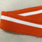 Naranja Con Rayas Blancas