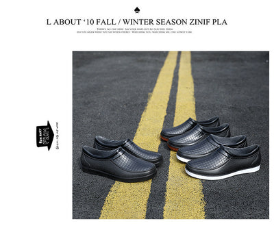 Botas Cortas Impermeables para Hombre con Suela Flexible - Image 7