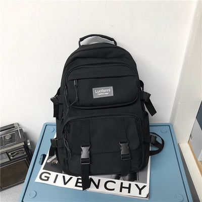 Mochila Escolar de Gran Capacidad Estilo Coreano para Secundaria y Universidad - Image 22