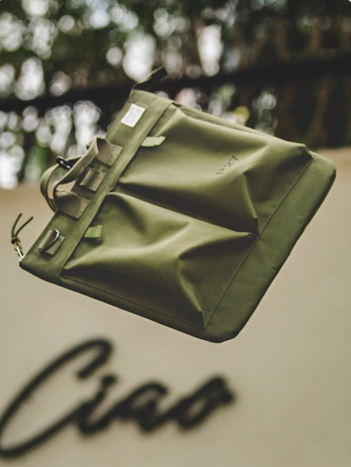 Bolsa Crossbody de Lona Marden Tooling - Bandolera Profesional