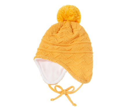 Conjunto de Gorro con Orejeras y Guantes de Lana para Niños en Color Sólido - Image 10