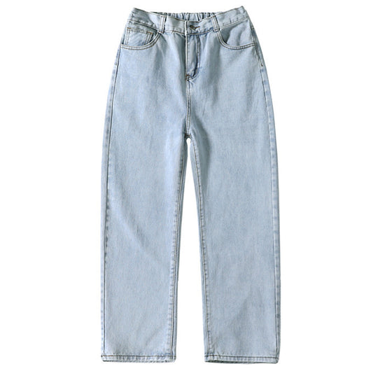 Jeans Rectos Anchos de Corte Holgado - Image 4
