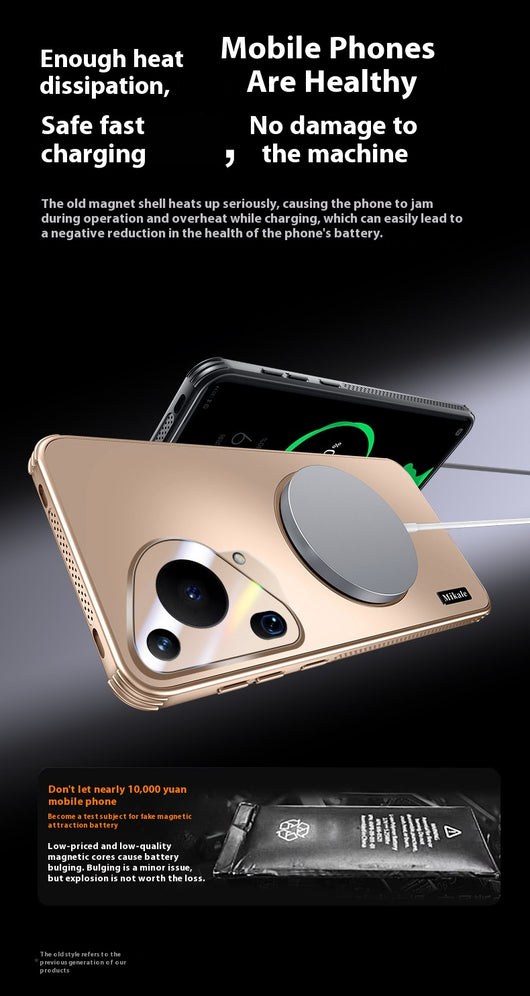 Funda Magnética Refrigerante con Soporte Rotativo para Teléfono - Image 12
