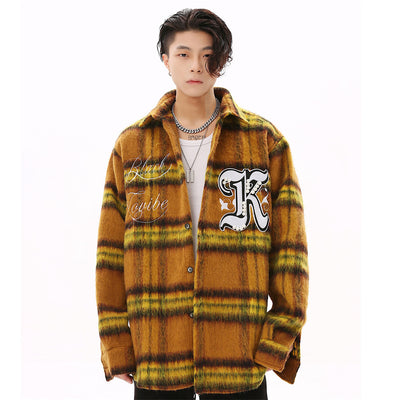 Chaqueta Americana Hombre Bordada con Cuentas