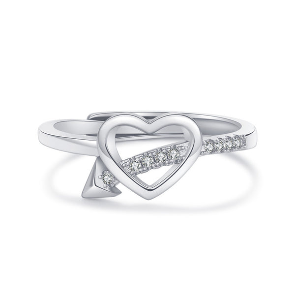 Anillo de Corazón Atravesado - Diseño Creativo para Mujeres - Image 4