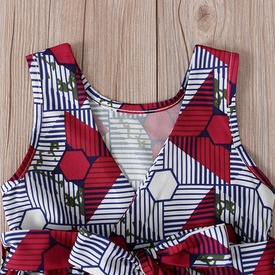 Conjunto Vestido y Cinturón para Niñas - Dos Piezas - Image 11