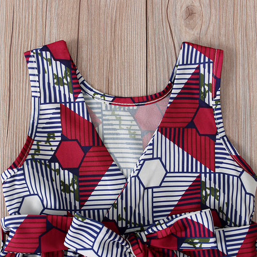 Conjunto Vestido y Cinturón para Niñas - Dos Piezas - Image 11