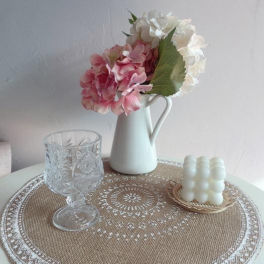 Individuales Nórdicos de Algodón y Lino - Aislantes Térmicos para Mesa - Image 33
