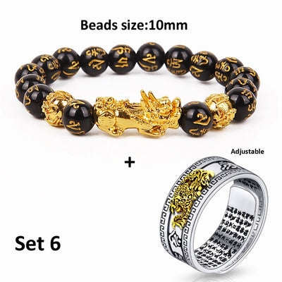 Pulsera y Anillo Pixiu Feng Shui Unisex - Atrae Prosperidad y Abundancia - Image 7
