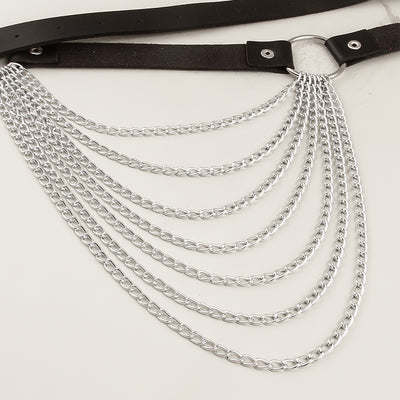 Cinturón Cadena Punk Dorado con Hebilla Grande - Accesorio Hot Girl Verano - Image 11