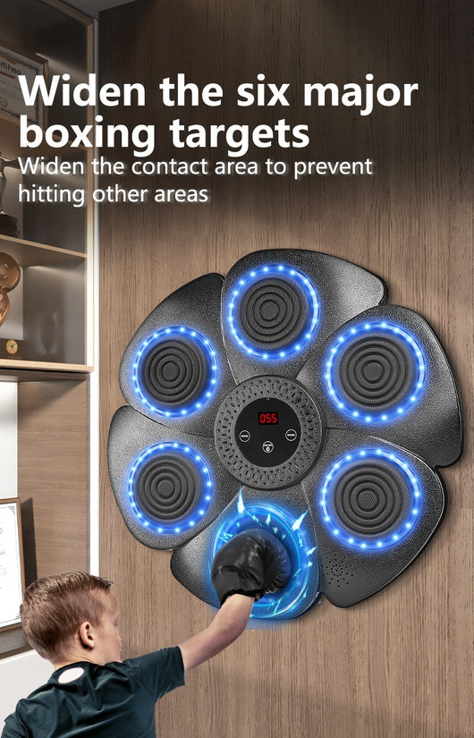 Saco de Boxeo Inteligente con Sensor de Impacto para Entrenamiento en Casa - Image 10