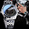 Reloj Mecánico Hueco de Gran Esfera Multifunción