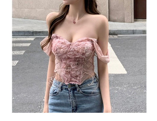 Top Encaje con Tirantes Finos - Slip Elegante para Usar Visible - Image 23