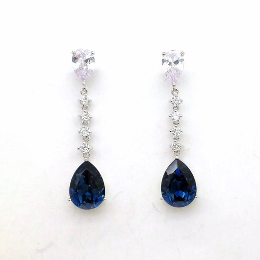 Aretes de Lujo Minimalista con Gota de Agua - Estilo Europeo y Americano - Image 2