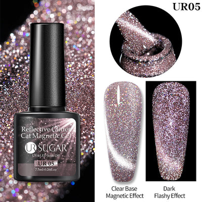 Esmalte de Uñas Gel Efecto Ojo de Gato Láser - Image 6