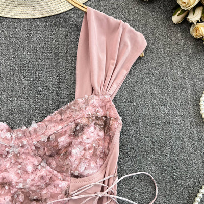 Top Encaje con Tirantes Finos - Slip Elegante para Usar Visible - Image 19