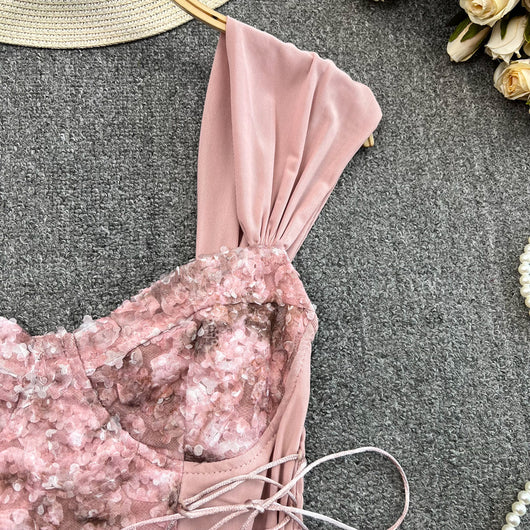 Top Encaje con Tirantes Finos - Slip Elegante para Usar Visible - Image 19