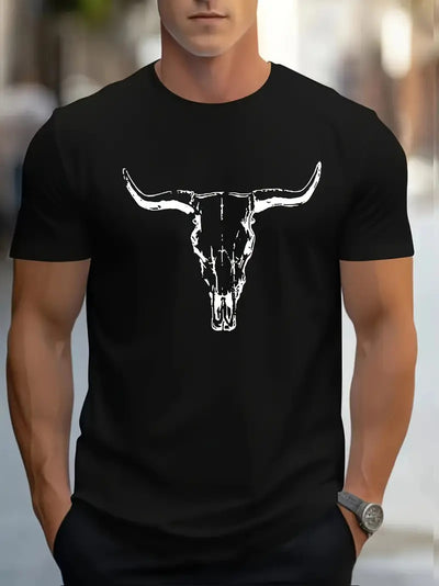 Playera Clásica para Hombre con Diseño Estampado de Manga Corta - Image 8
