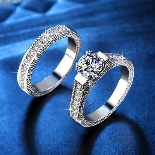 Anillo de Moda Europeo Americano con Circonita - Accesorio de Personalidad