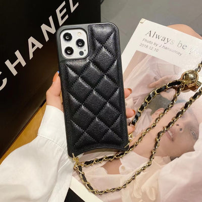 Funda Celular con Diseño Geométrico y Correa de Mano Ajustable - Image 2
