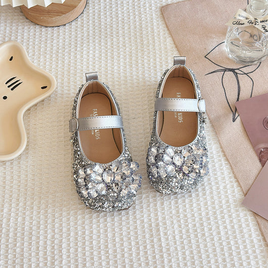 Zapatos de Rendimiento para Niñas con Diamante de Luz en Cristal - Image 6