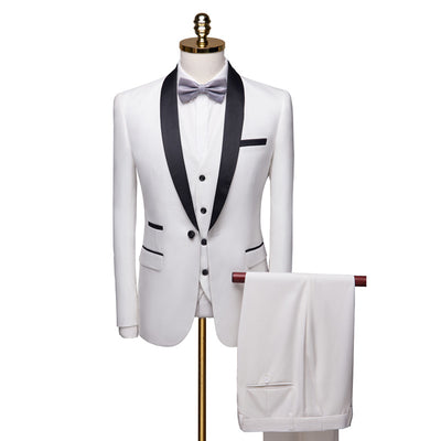 Traje de Tres Piezas para Hombre - Conjunto Elegante para Novio y Eventos Formales - Image 5