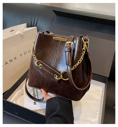Bolso de Hombro de Gran Capacidad con Correa Ancha - Image 21