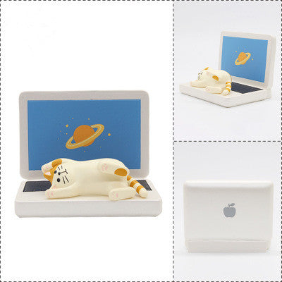 Soporte para Celular Pareja de Gatos Toast Bag - Resina Sintética - Image 8