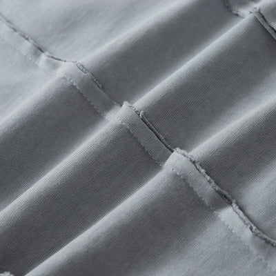 Camiseta Retro Americana de Patchwork Manga Corta para Hombre - Image 13
