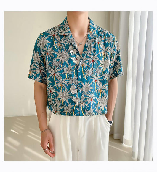 Camisa Cuello Cubano Hombros Sueltos - Image 15