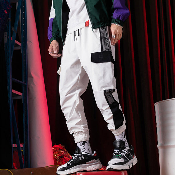 Pantalones Deportivos Sueltos Cropped Casuales