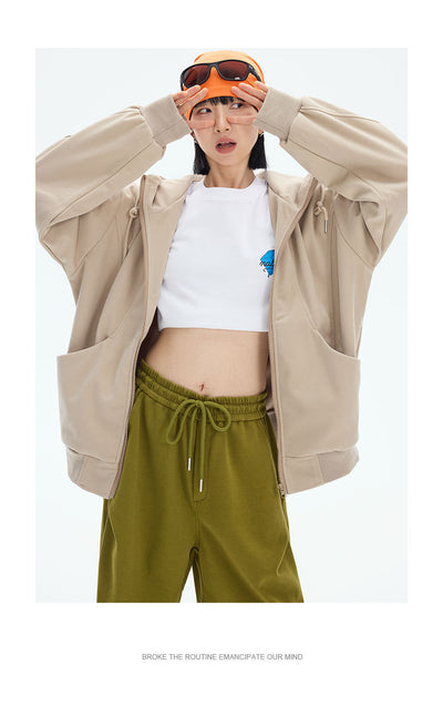 Suéter Hoodie de Pareja Otoño con Costuras a Contraste - Image 15