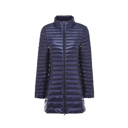 Abrigo Acolchado Mujer Otoño Invierno - Chaqueta Ligera Cuello Alto Ajustada Talla Grande - Image 14