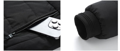 Chaqueta Acolchada de Algodón con Forro Polar para Hombre - Image 10