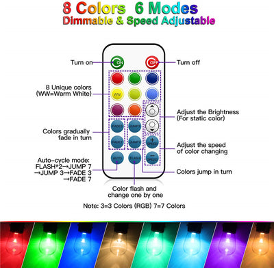 Luces LED Decorativas de Cuerda - Image 8