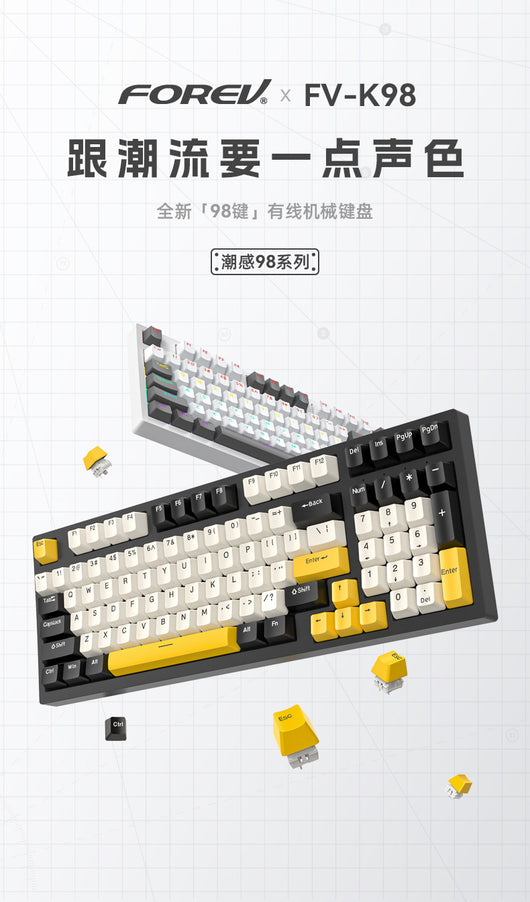 Kit Teclado Mecánico Personalizado + Ratón Gaming de Precisión - Image 48