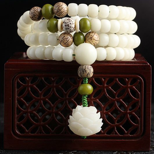 Pulsera de Jade Blanco Bodhi para Mujer - Image 3