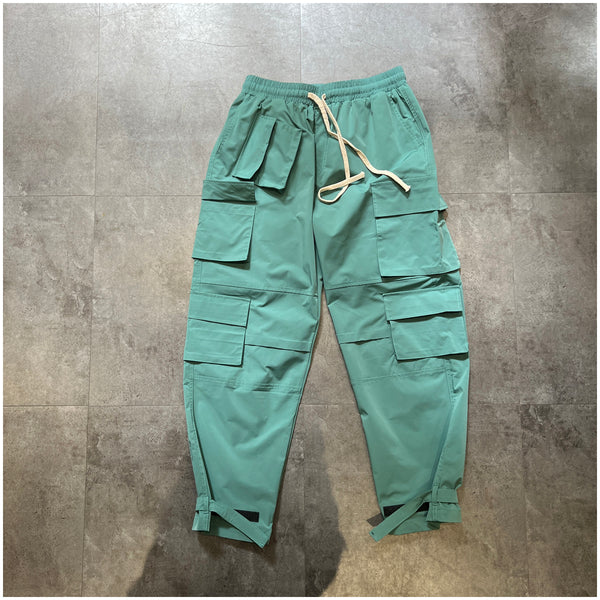 Pantalones Jogger de Trabajo Estilo Japonés Secado Rápido con Múltiples Bolsillos