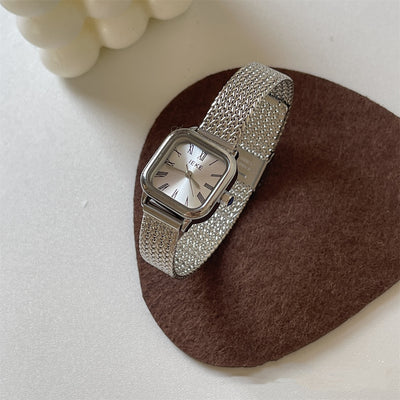 Reloj de Cuarzo Mujer Estilo Romano Retro Acero Inoxidable - Image 10