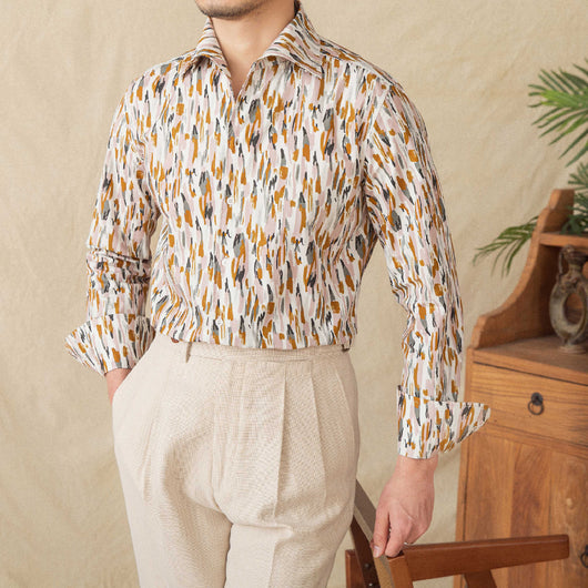 Cardigan de Algodón con Estampado Floral para Hombre - Image 7