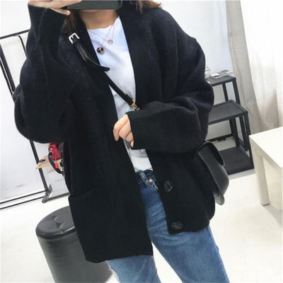 Cardigan Suelto Cómodo Estilo Coreano para Mujer - Image 5