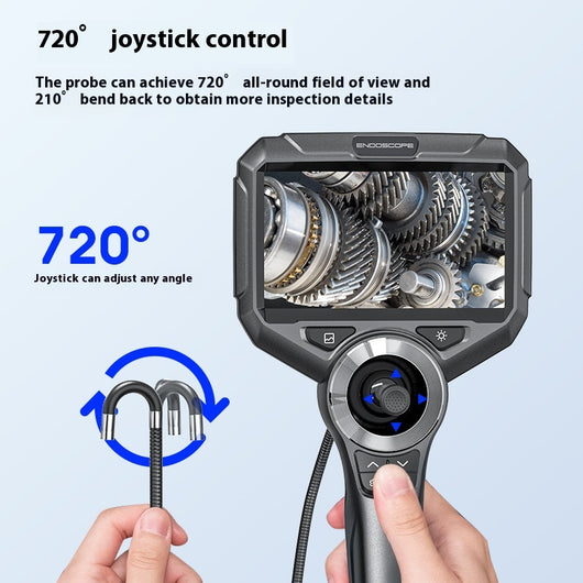 Endoscopio Industrial Handheld 200MP para Inspección de Tuberías y Motores - Image 2
