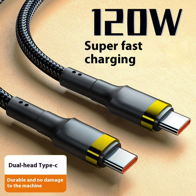 Cable USB Type-C Doble 120W de Carga Rápida 6A - Image 3
