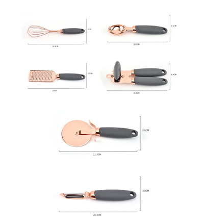 Juego de 7 Utensilios de Cocina en Acero Inoxidable Premium - Image 8