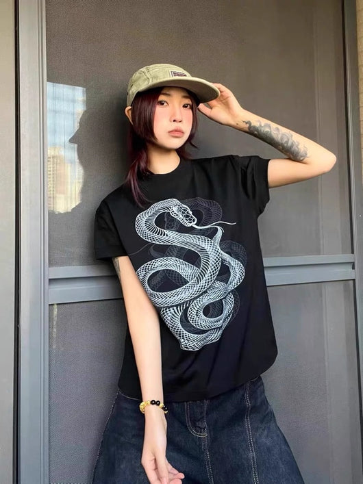 Playera Estampada Año de la Serpiente - Diseño Americano Clásico - Image 11